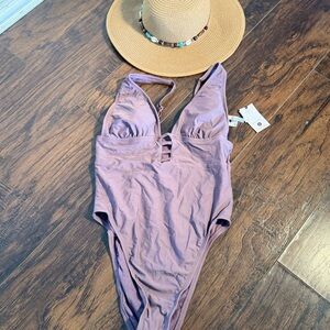 Shade & Shore Lavender Swimsuit